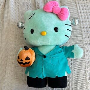 Hello Kitty Halloween Frankenstein Greeter